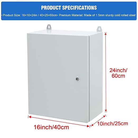 DWALE Outdoor Electrical Box, Universal Electrical Project Box - Image 2