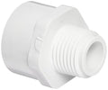 Spears 446 Series PVC Pipe Fitting, Schedule 40, 1/2" NPT Male x 3/4" NPT Female by Aqua+Plumb