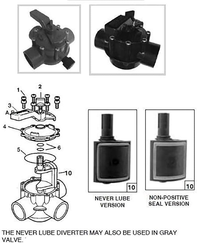 ATIE Pool Valve Diverter Kit 4720 Replacement - Image 9