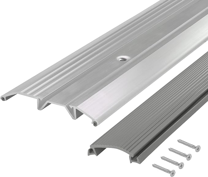 M-D Building Threshold, 3-3/4in x 3/4in x 36in | Heavy-Duty Aluminum, Flexible - Image 6