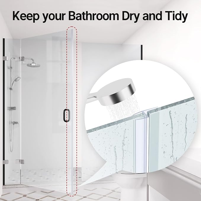 AmazerBath 5 PCS Shower Door Side Seal Strip - Image 6