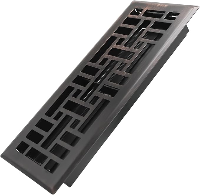 Howeall 4x12 Inches Heavy Duty Walkable Floor Register Easy Adjust Air Supply by Howeall