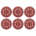 HARFINGTON 20 Pcs 5 Inch Sanding Discs 1500 Grit Red Aluminum Oxide 8 Hole | by HARFINGTON