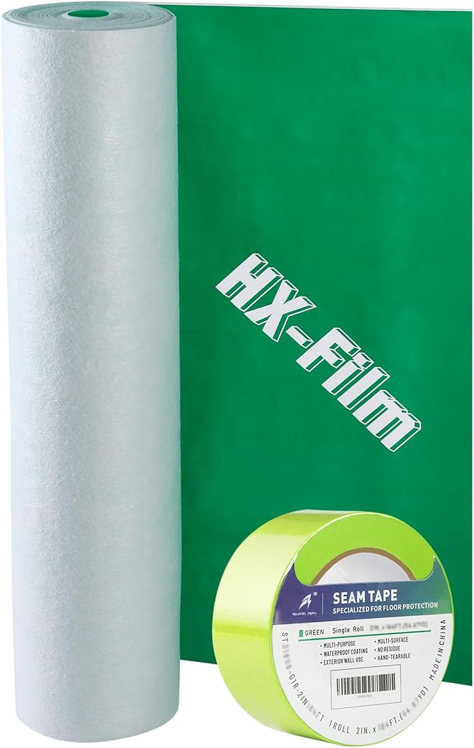 39" x 100' Heavy-Duty Floor Protection | Construction Grade Carpet Protector | by HX-Film