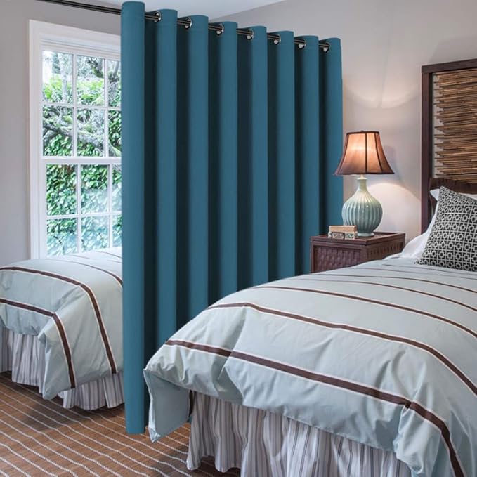 H.VERSAILTEX Blackout Patio Curtains 100 x 96 Inches - Image 2