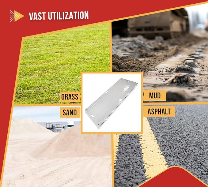 4' x 8' White Ground Protection Mats - Image 5