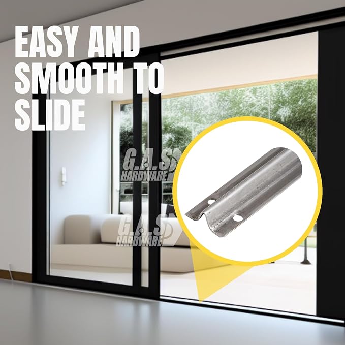 Screw on Track Cover for Sliding Patio Glass Doors | Fix and Repair Sliding - Image 3