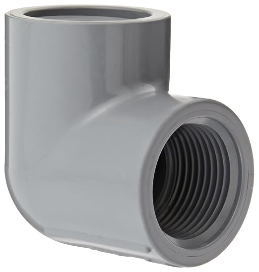 Spears 808-C Series CPVC Pipe Fitting, 90 Degree Elbow, Schedule 80 by Aqua+Plumb
