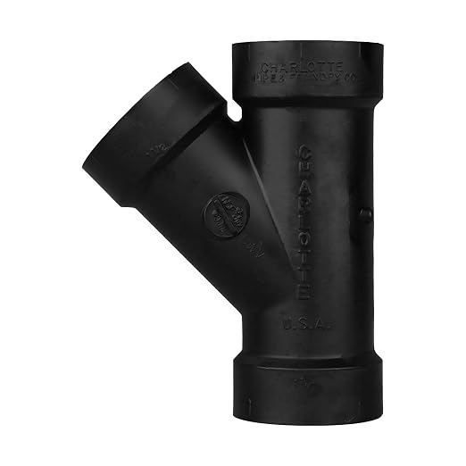 CHARLOTTE PIPE 1 1/2 DWV WYE ALL HUB DWV - Image 5