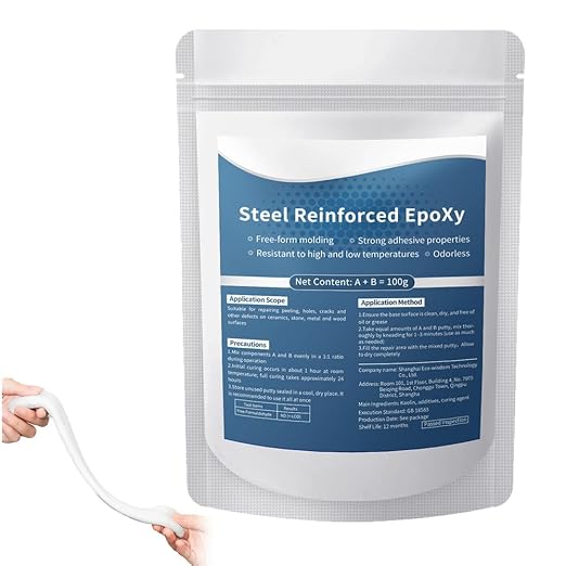 Epoxy Putty Fast Repair Clay, 2-Part Repair Filler Putty by Unknown