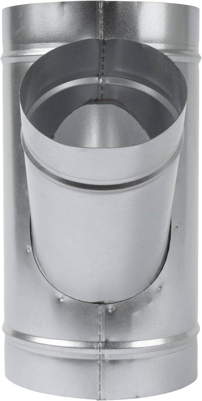 45° Degree Ø8 x 8 x 6 Inch Wye-Shape Duct Splitter - Image 8