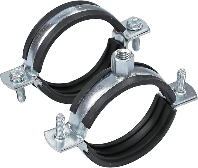 AKIHISA 10 PCS Split Ring Pipe Hanger Heavy Duty Adjustable Pipe Bracket Clamp - Image 6