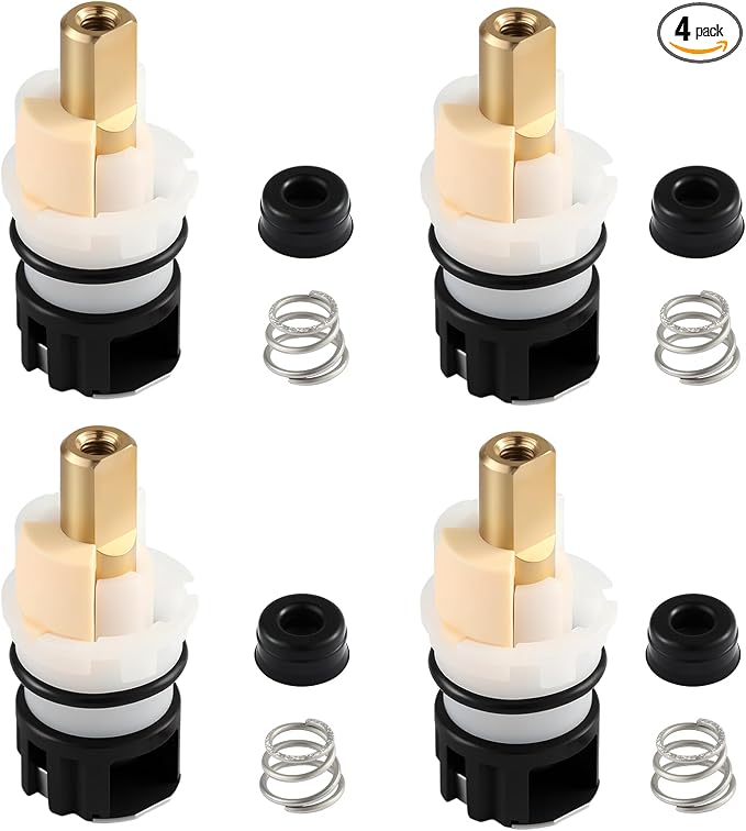 4 Pack RP25513 Faucet Stem Replacement, Compatible by Coolfell