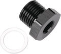 M16x1.5 Male Metric to 1/8 NPT Female Oil Pressure Sensor Adapter Fitting by Podavelle