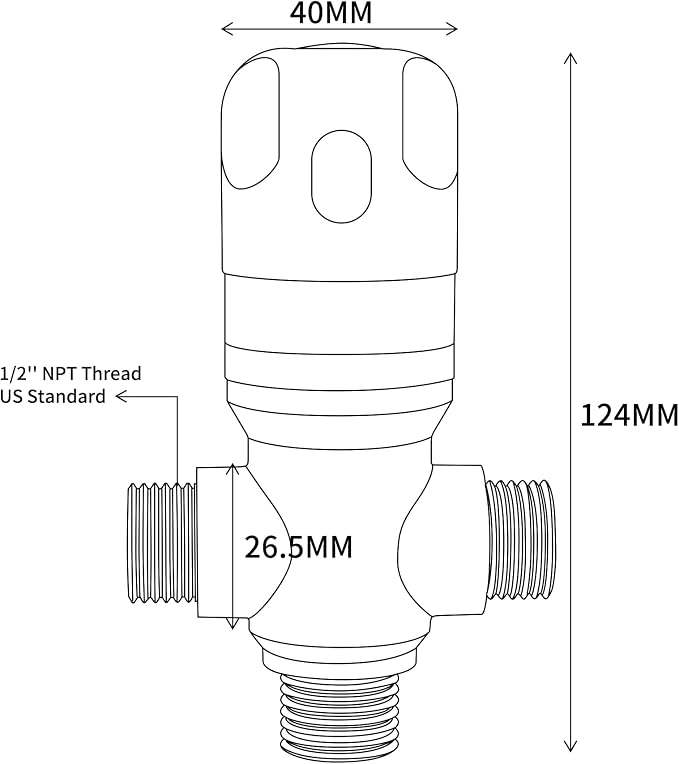 Morado Thermostatic Mixing Valve - Image 5