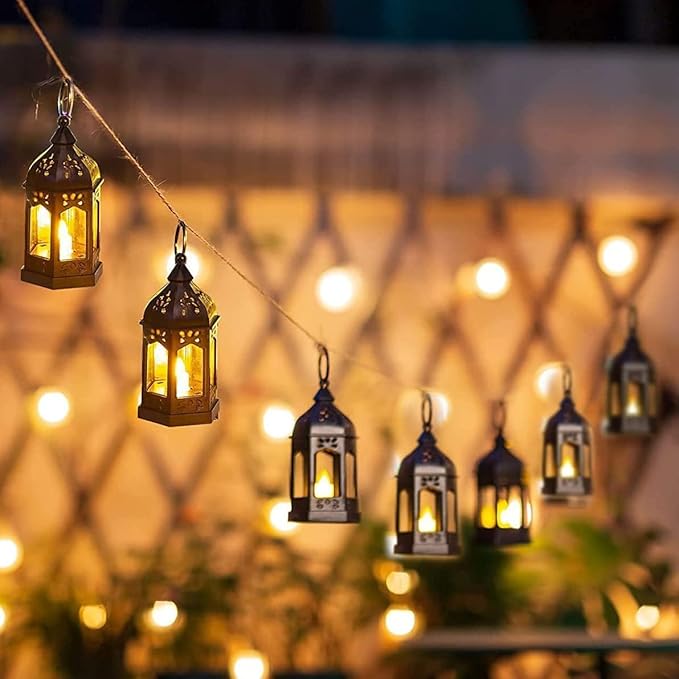 Hewory 20PCS Black Mini Halloween Lanterns - Image 3
