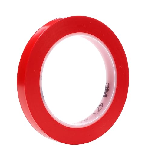 3M Vinyl Tape 471, 3/8 in x 36 yd, 1 Roll by 3MIndustrial