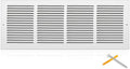 Fancat 24"W x 8"H Return Air Grille, Steel HVAC Return Air Vent Cover by SmarterAirBetterLiving
