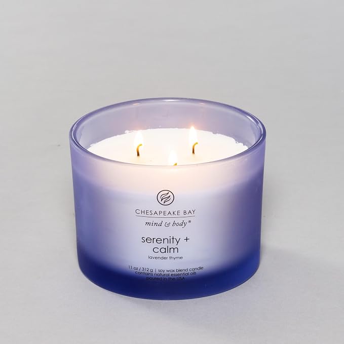 Chesapeake Bay Candle Scented Candle Serenity + Calm Coffee Table Home Décor - Image 3
