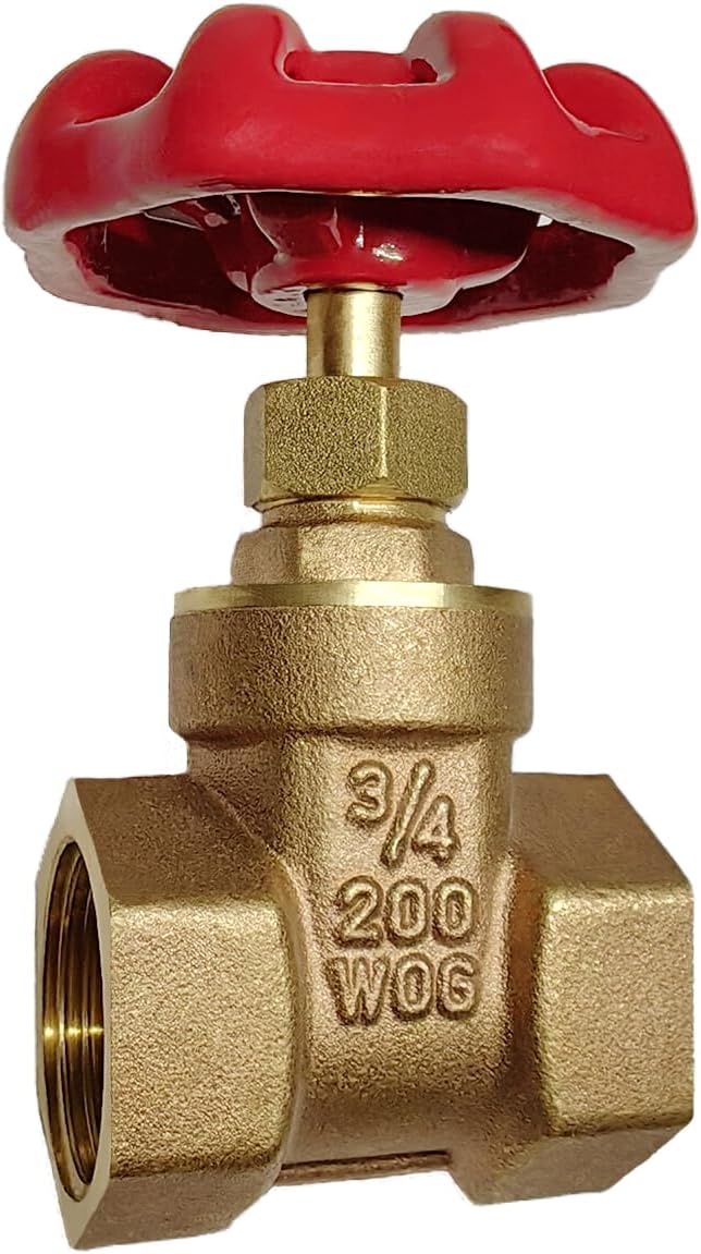 NPT 3/4” Brass Gate Valve DN20 | Rotary Globe Valve by Unknown