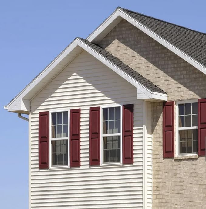 Polaris Homeside Raised Panel Vinyl Shutters 14-1/2in. x 67in. - Image 5