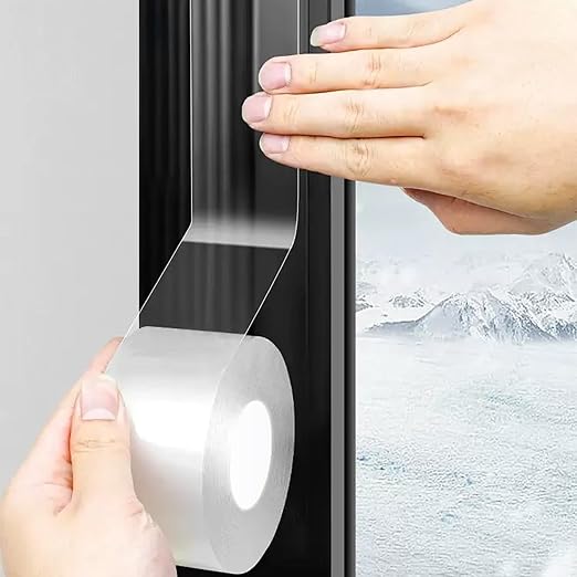 FOURGUN Window Sealing Tape 2IN x 33 FT Draft Isolation No Residue Removable by FOURGUNFuture