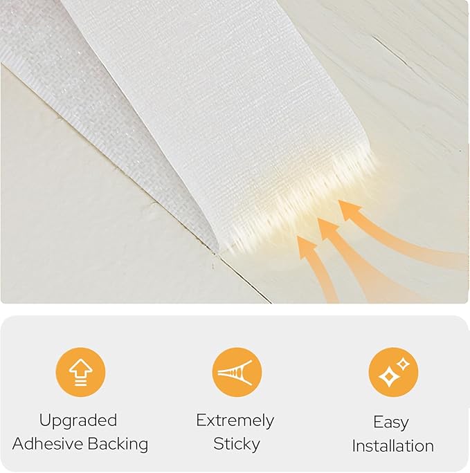 Self Adhesive Curtains, No Drilling Curtains, Easy Installation - Image 4