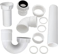 P Trap for Bathroom Sink Drain Pipe Kit 1-1/2" or 1-1/4" Sink Trap – by Unknown