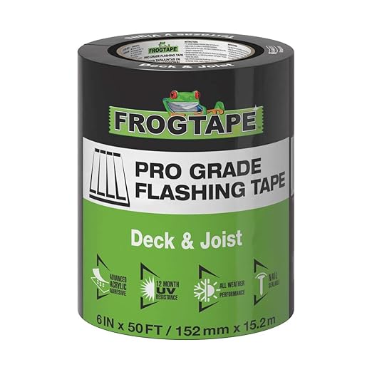 FrogTape Pro Grade Deck and Joist Flashing Tape by FROGTAPE
