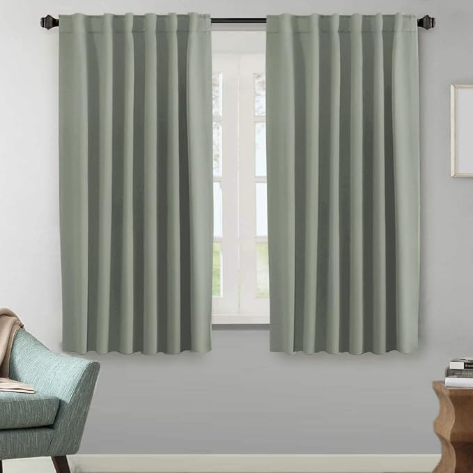 H.VERSAILTEX Blackout Curtains Thermal Insulated Window Treatment Panels Room by HVERSAILTEX
