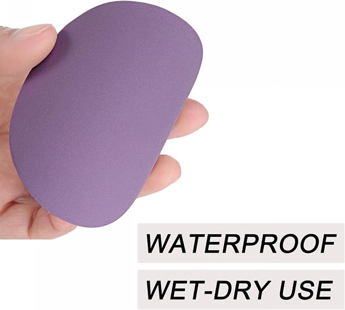 uxcell 20Pcs 3-Inch Purple Sanding Discs 600 Grits Hook and Loop Professional - Image 3