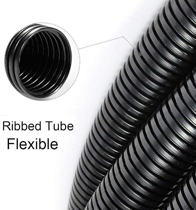 ZhiYo 20FT 3/4" Wire Loom Split Tubing Auto Wire Conduit | Flexible Cover - Image 4