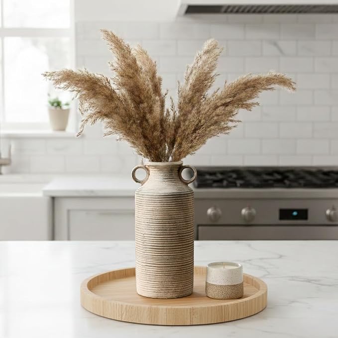 Vaseking Ceramic Rustic Vase - Image 7