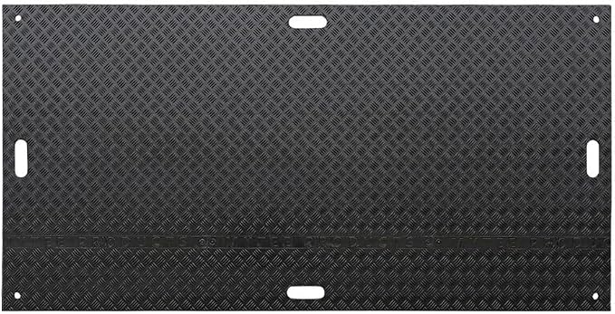 4' x 8' - 3/4" Thick Heavy Duty Ground Protection Mats - Easily Supports 180 - Image 8