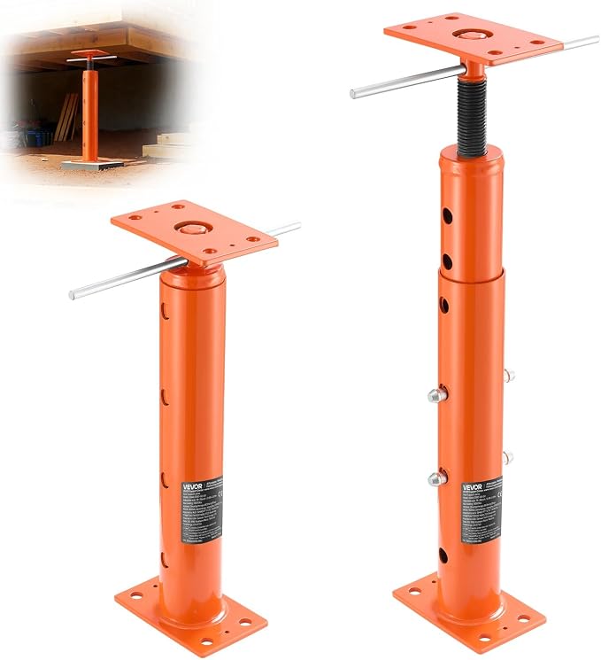 VEVOR House Floor Jacks, 2 Pack 19-36 Inch Height Range, 18000 lbs Max Load by VEVOR