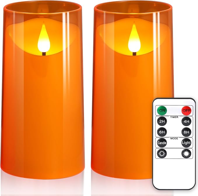 NURADA Flameless Candles with Remote and Timer by NURADA
