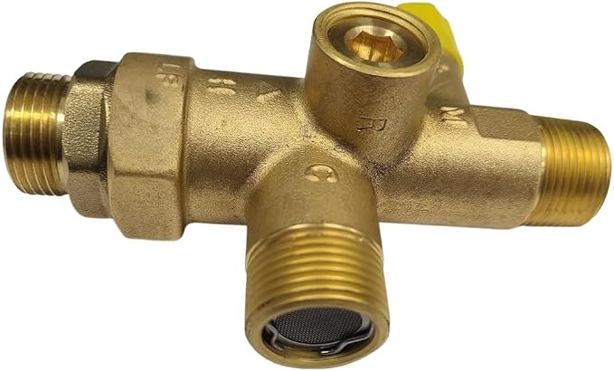 3/4 Inch Tank Booster Water Heater Thermostatic Mixing Valve - Image 3