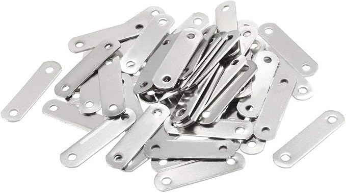 uxcell Repair Plate, Flat Fixing Mending Corner Brace Bracket Connector by uxcell
