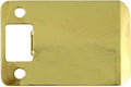 Round Corner Extended Lip Strike Plate, 2-1/4" x 3", Polished Brass by StoneHarborHardware