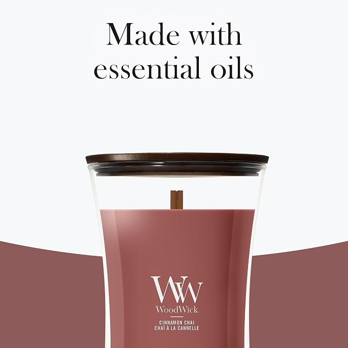 WoodWick Cinnamon Chai Holiday Candle Gifts - Image 6