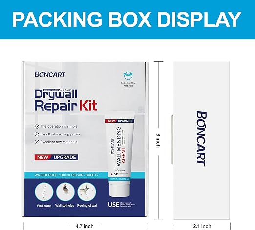 BONCART Spackle Wall & Drywall Repair Patch Kit - Image 9