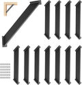 12 Pcs 45 Degree Angle Support Brackets by CDFYJHFDQ