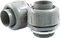 2Pcs 1-1/4 Inch NPT Liquid Tight Connector | Nonmetallic Straight, Electrical by Moicstiy