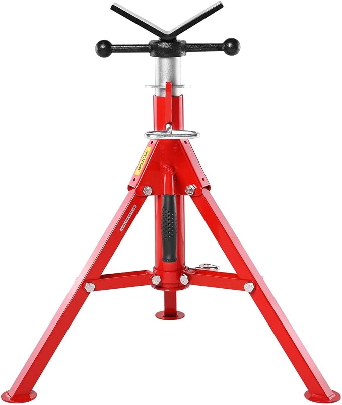 VEVOR Heavy-Duty V-Head Pipe Stand - Image 11