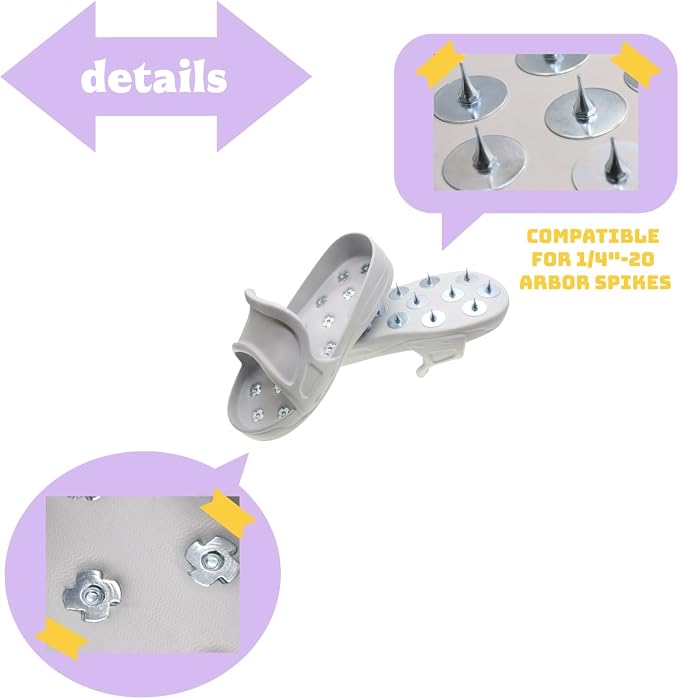 Anti-Slip Spiked Shoes for Epoxy Floors, Resinous Coatings, Self-Leveling - Image 4