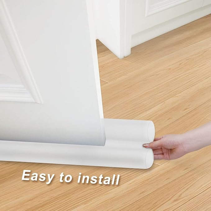 MAXTID 32" Door Draft Stopper, Air Breeze Wind Blocker, Bedroom | Must Haves - Image 9