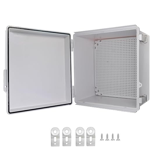 Waterproof Junction Box, ABS Plastic Electrical Box by LuSumtly
