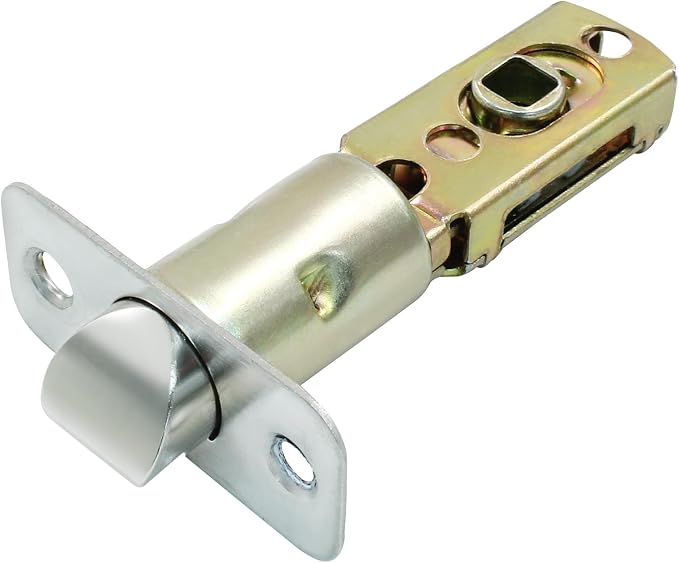 Tubular Mortice Latch, Passage Door Latch | Adjustable Square Latch, 60/70mm by Cionyce