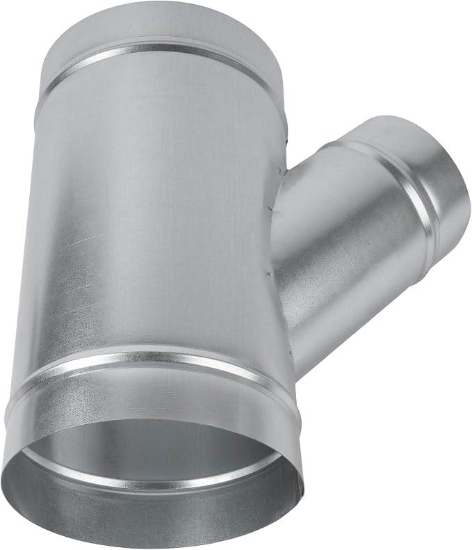 8" Inch to 6" Inch Branch Wye-Shape Ducting Splitter - Image 7