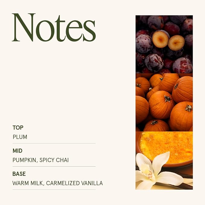 LA JOLIE MUSE Pumpkin Chai Scented Candles - Image 4